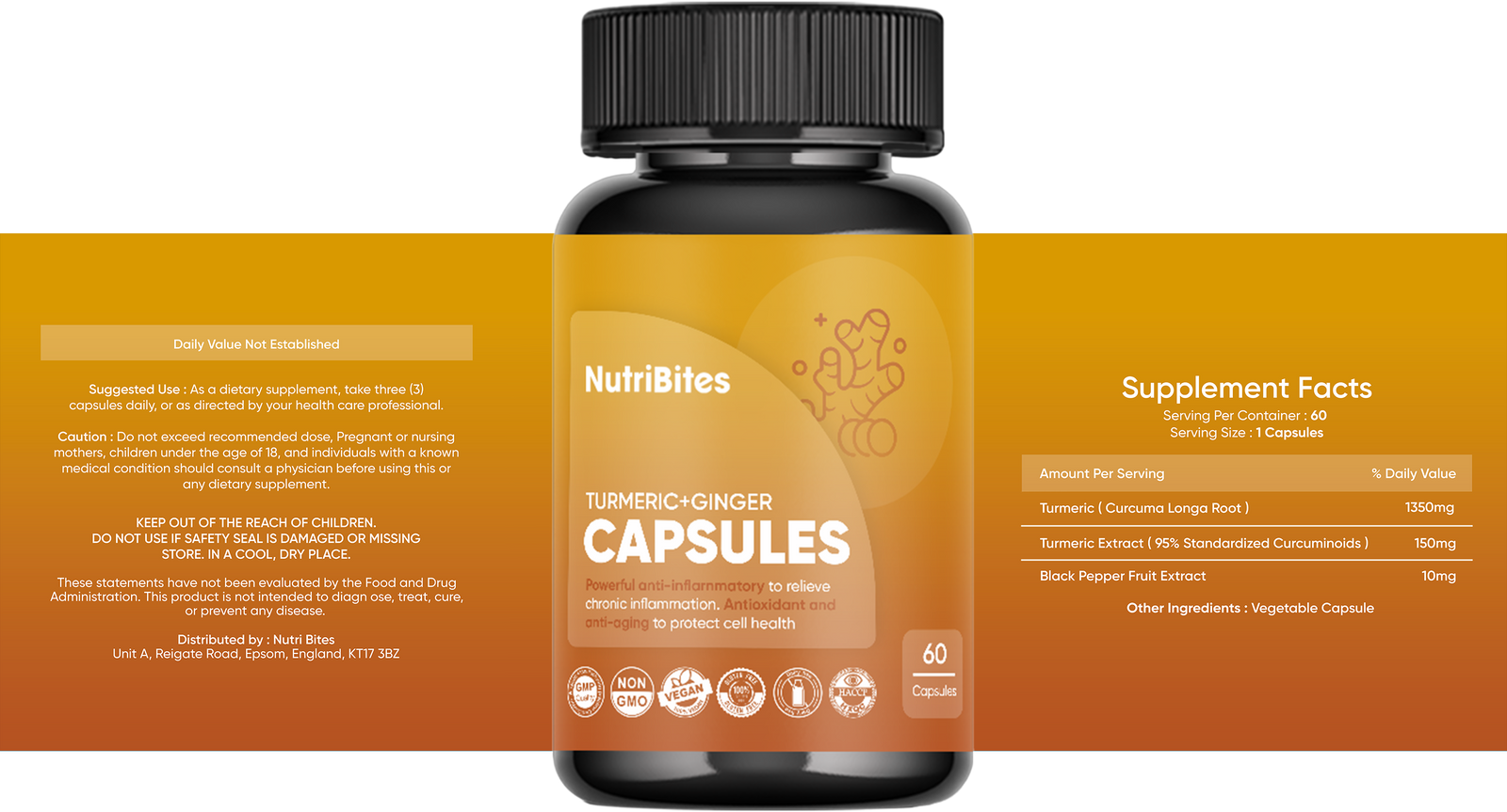 Turmeric + Ginger Capsules