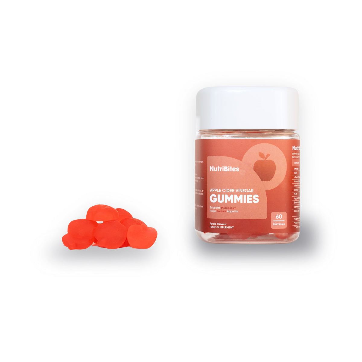 Apple Cider Vinegar Gummies – with contents