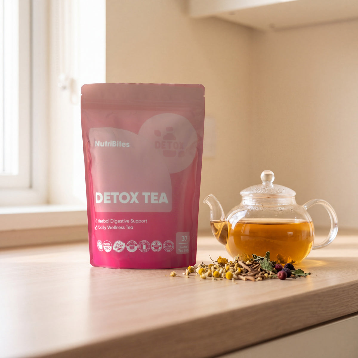 Herbal Tea Blend with Senna (11 botanicals) – lifestyle