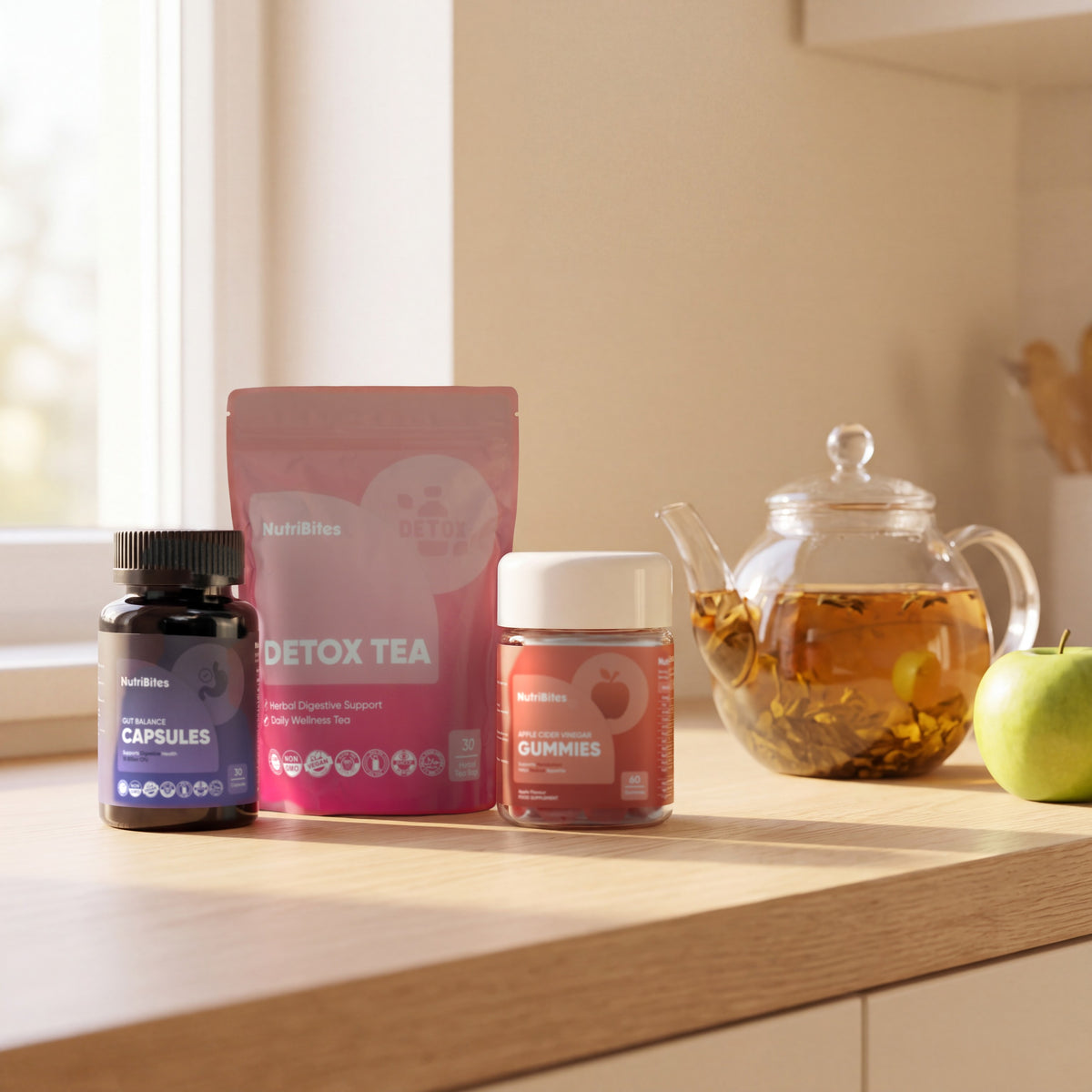 Cultures, Herbal Tea & ACV Bundle – lifestyle